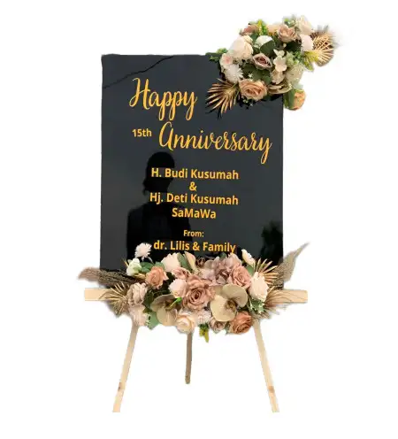 Papan Bunga Akrilik Dawuhan Wetan